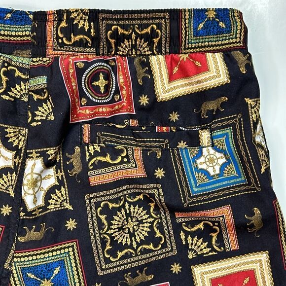 Men’s Surf Society Emblem Print Swim Trunks board shorts Size large - Picture 5 of 6